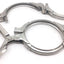 Used Lot of 2 Jacob 4.5" Ringlock Clamps, Adjustable, Inner Diameter: 4", Steel