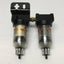 Used Parker 14F05BB & 10F05ED Pneumatic Air Miniature Particulate Filters 150psi