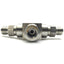 Used Swagelok SS-83XTS6 3-Way Ball Valve 1500PSI Ports: 2x 3/8" Hose 1/4"NPT 316 SS