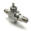 Used Swagelok SS-83XTS6 3-Way Ball Valve 1500PSI Ports: 2x 3/8" Hose 1/4"NPT 316 SS