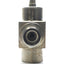 Used Swagelok SS-83XTS6-51DDM 3-Way Ball Valve, 1500PSI, 2x 3/8" Hose 1/4"NPT, 316 SS