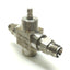 Used Swagelok SS-83XTS6-51DDM 3-Way Ball Valve, 1500PSI, 2x 3/8" Hose 1/4"NPT, 316 SS