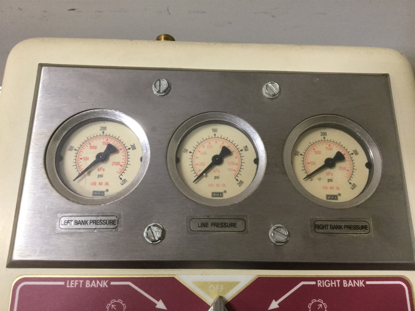 Used Western Innovator LC-7-2 Manifold for Nitrogen, Two Cylinders, 350 PSI 120°F