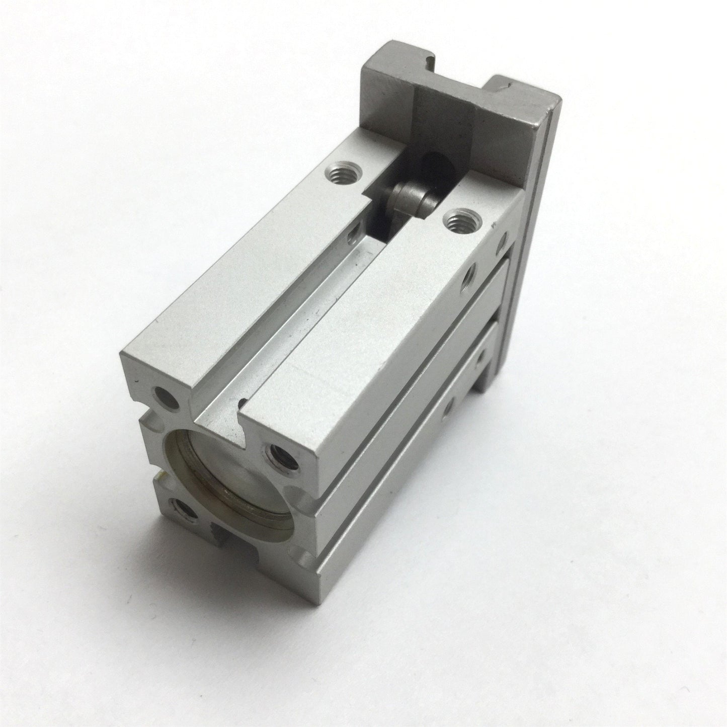Used SMC MHZL2-16D Parallel Air Gripper, Stroke: 13mm, Bore: 16mm, 0.1-0.7MPa