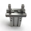 Used SMC MHZL2-16D Parallel Air Gripper, Stroke: 13mm, Bore: 16mm, 0.1-0.7MPa