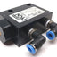 Used NGT B2M00 Pilot Operated Check Valve, Ports: 1/8" NPT, Pressure Rating: 120psi
