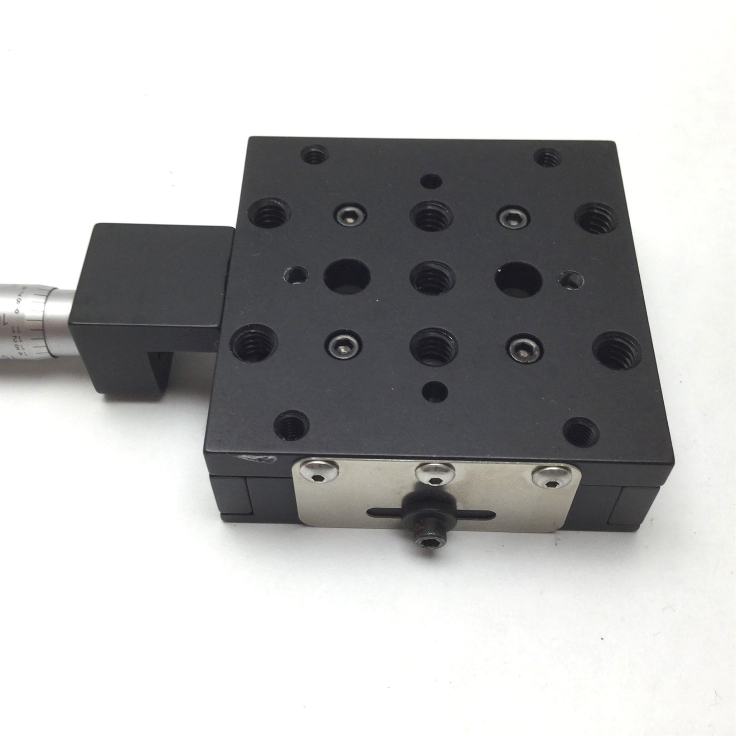 Used Thorlabs MT1 Translation Stage With Micrometer, Travel: 0.5", Stage: 2.4" x 2.4"