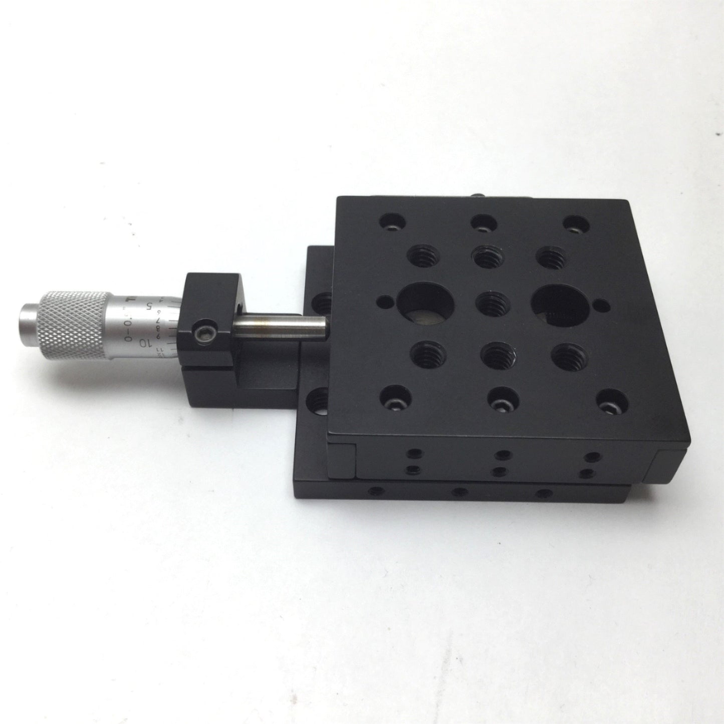 Used Thorlabs MT1 Translation Stage With Micrometer, Travel: 0.5", Stage: 2.4" x 2.4"