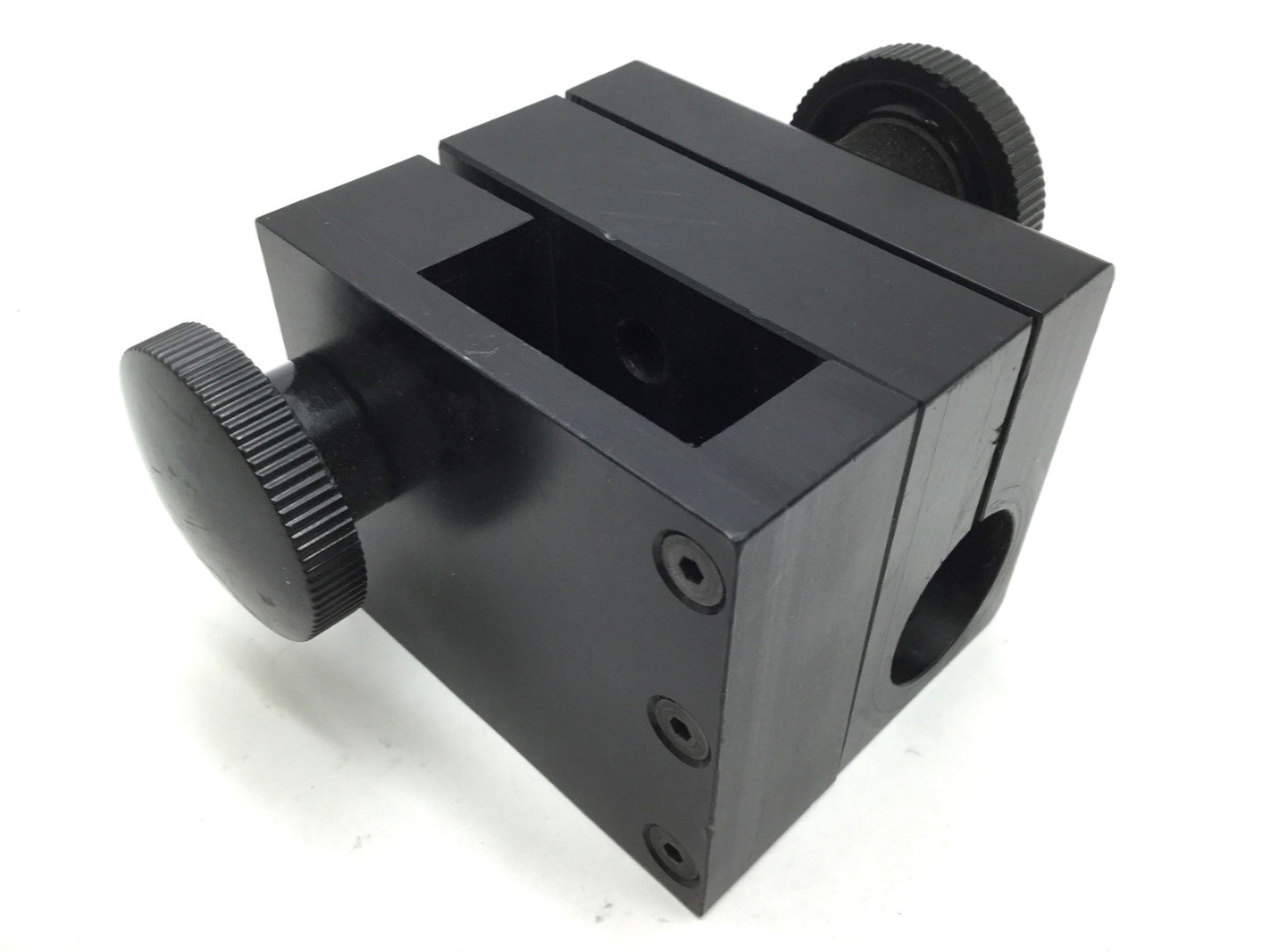 Used Microscope Boom Mount Clamp, Diameter: 1.2" (30mm), Bore: 0.93" x 1.92"