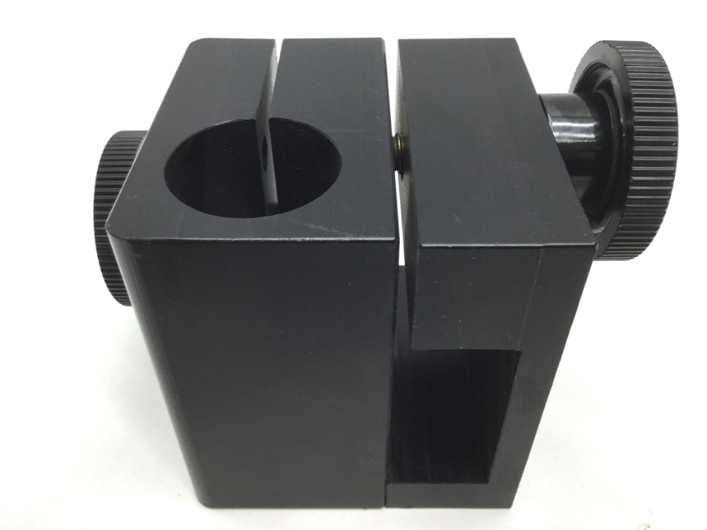 Used Microscope Boom Mount Clamp, Diameter: 1.2" (30mm), Bore: 0.93" x 1.92"