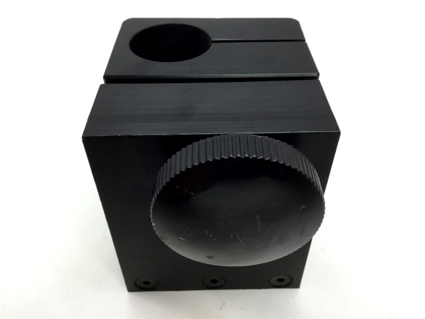 Used Microscope Boom Mount Clamp, Diameter: 1.2" (30mm), Bore: 0.93" x 1.92"