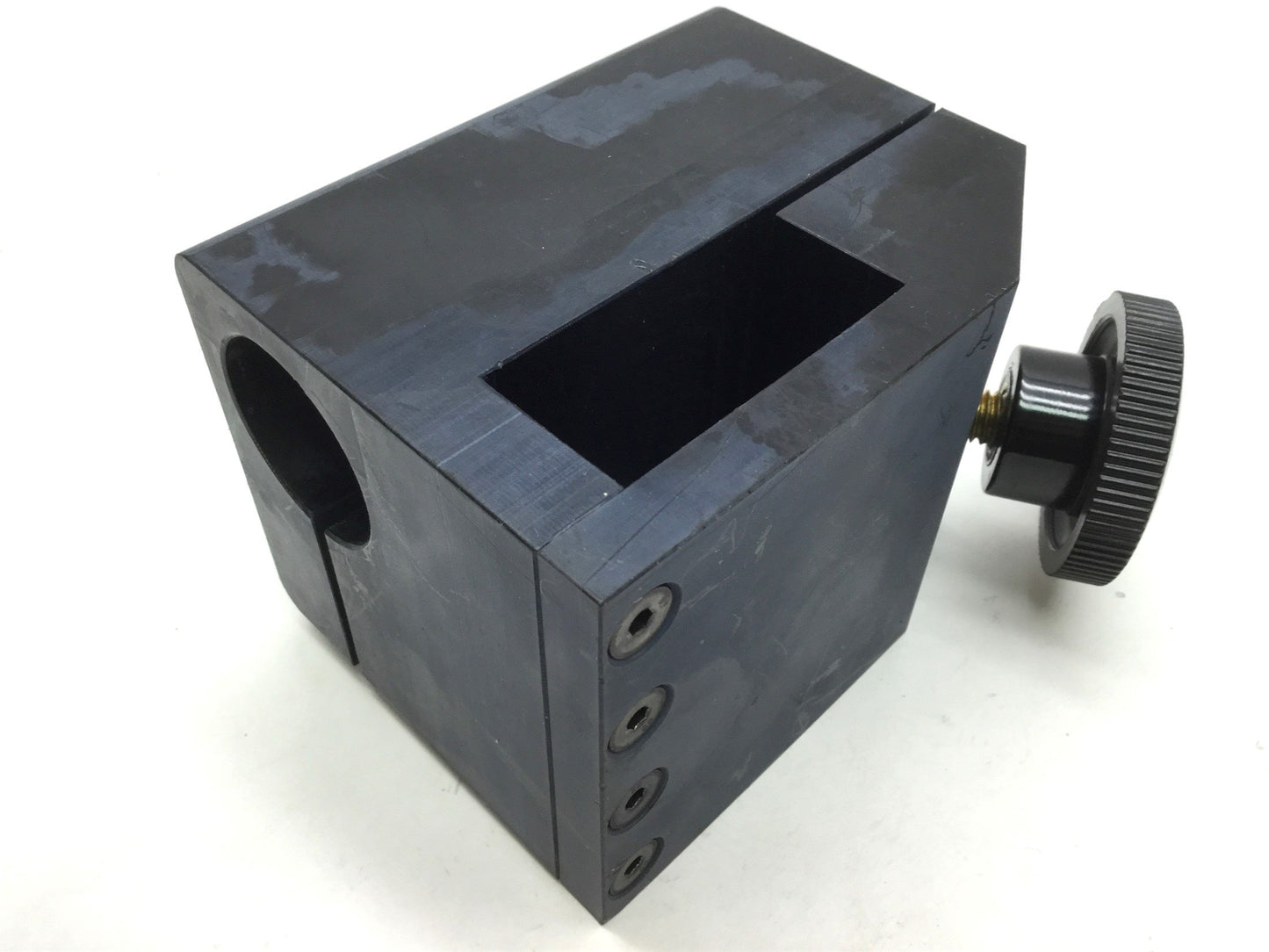 Used Microscope Boom Mount Clamp, Diameter: 1.2" (30mm), Bore: 0.92" x 1.92"