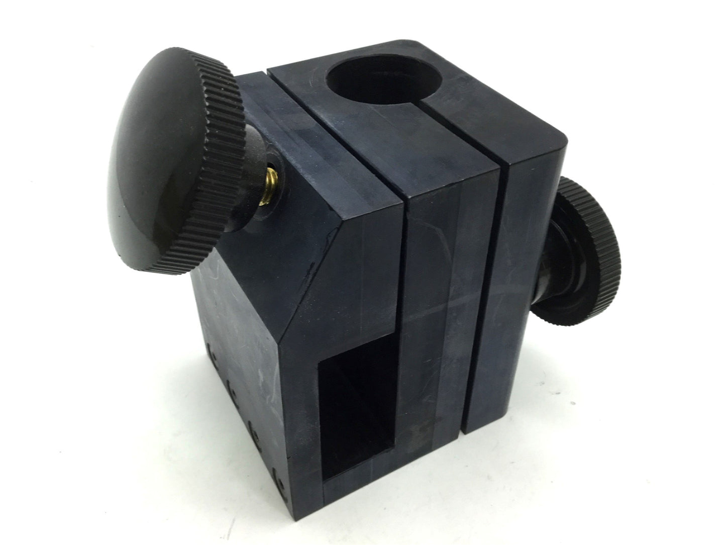 Used Microscope Boom Mount Clamp, Diameter: 1.2" (30mm), Bore: 0.92" x 1.92"
