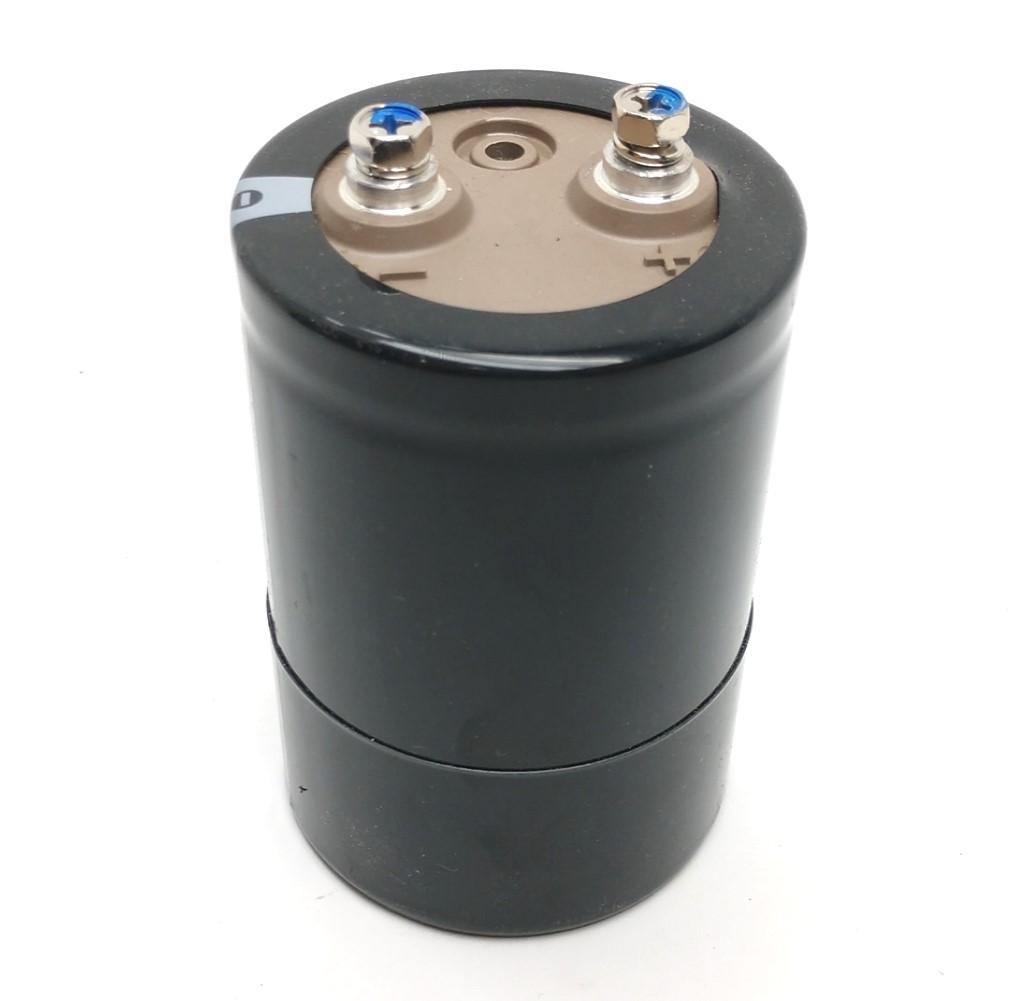 Used Hitachi HCGF6A Capacitor, Rating: 3300 MFD, Surge: 450VDC, Voltage: 400VDC