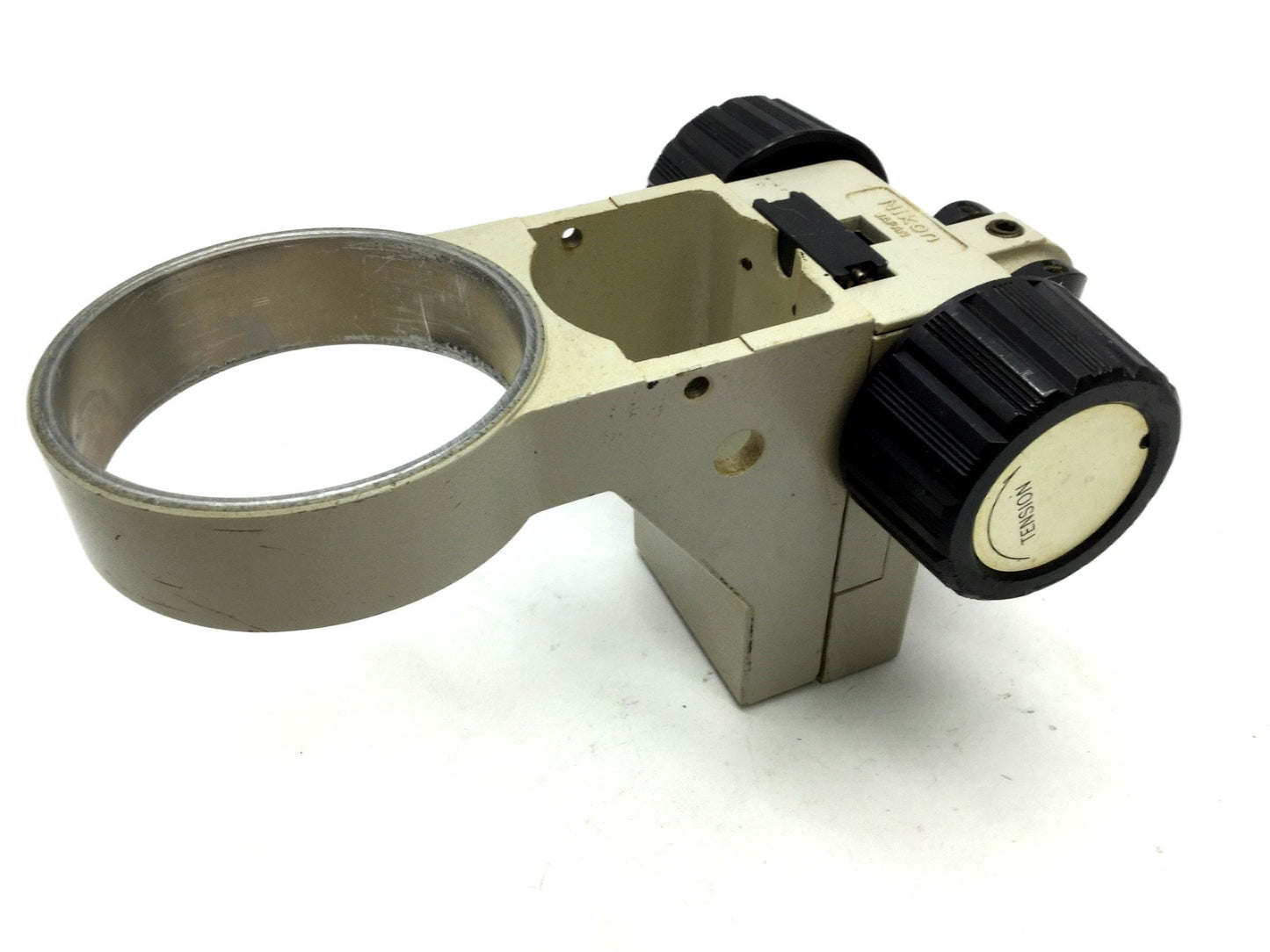 Used Nikon C-FMBN SMZ Stereoscope Microscope Adjustable Mounting Focus Ring, 76mm Dia