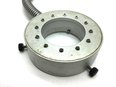 Used Fiber Optic Light Ring , 50mm ID, 88mm OD, 11mm Bundle, 16mm Input, 24" Long