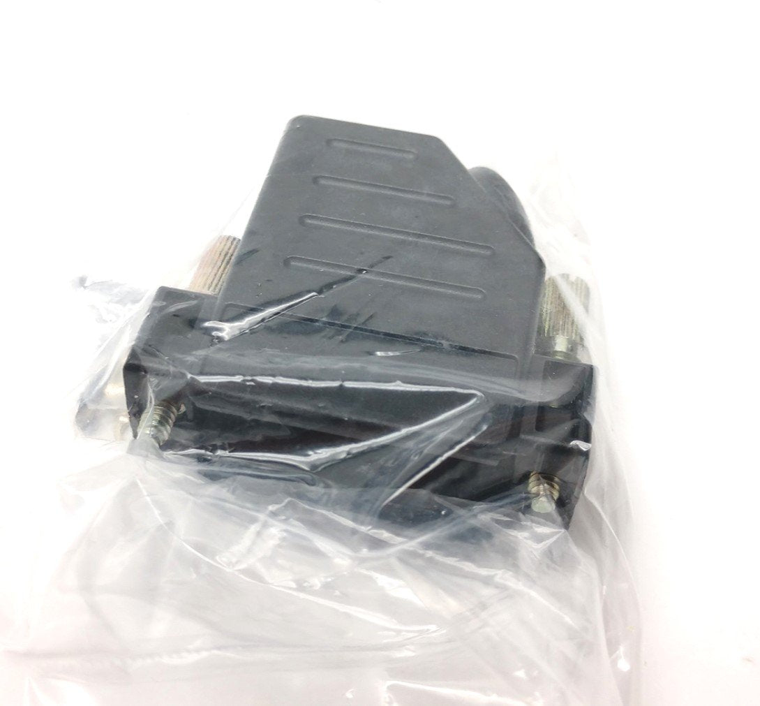 New Lot of 10 New Digi-Key 974-015-010-011 Backshell DB15 Black Plastic 40Deg