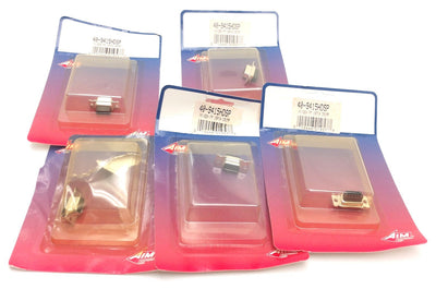 New – Open box In Box Lot of 5 AIM 40-9415HDSP FM 15PIN Crimp Connectors