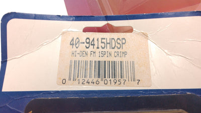 New – Open box In Box Lot of 5 AIM 40-9415HDSP FM 15PIN Crimp Connectors