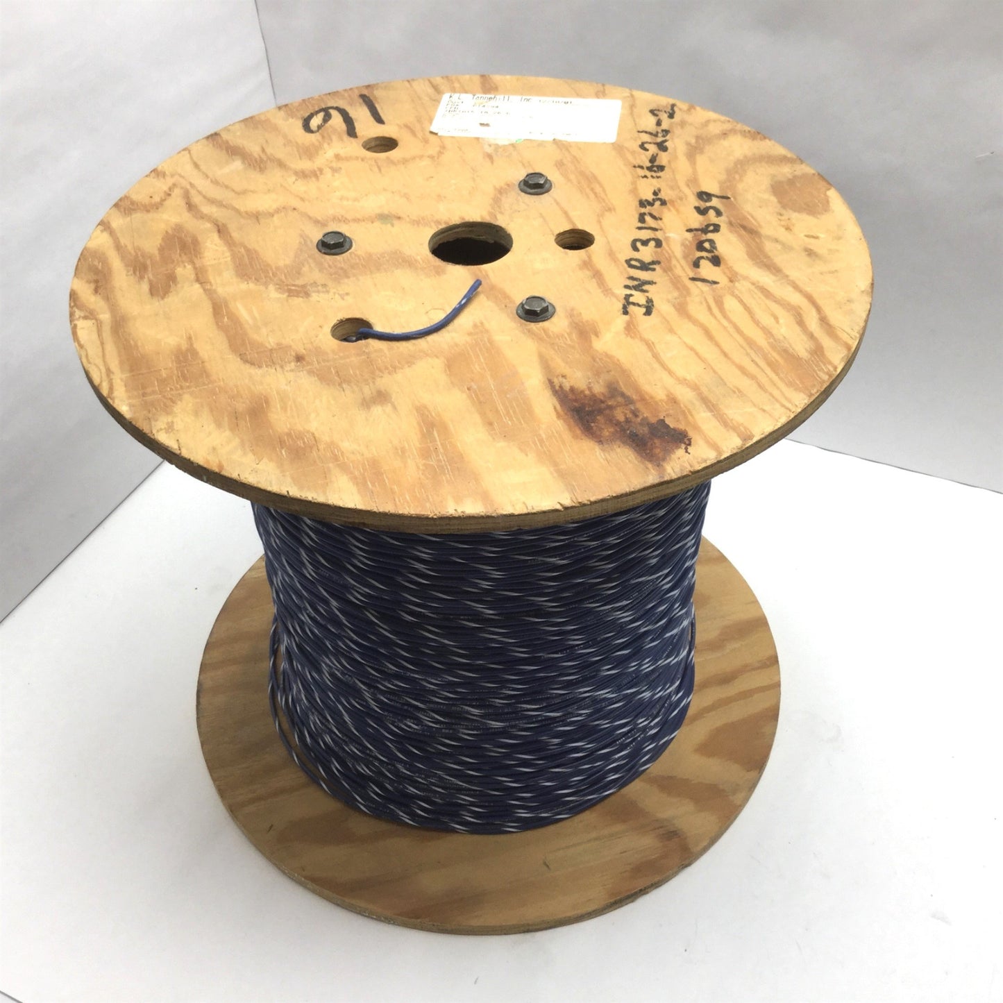 New – Open box Tinned Copper Electrical Wire, Length: ~4900 ft, 16AWG, 26 Strands, Rating: 600V