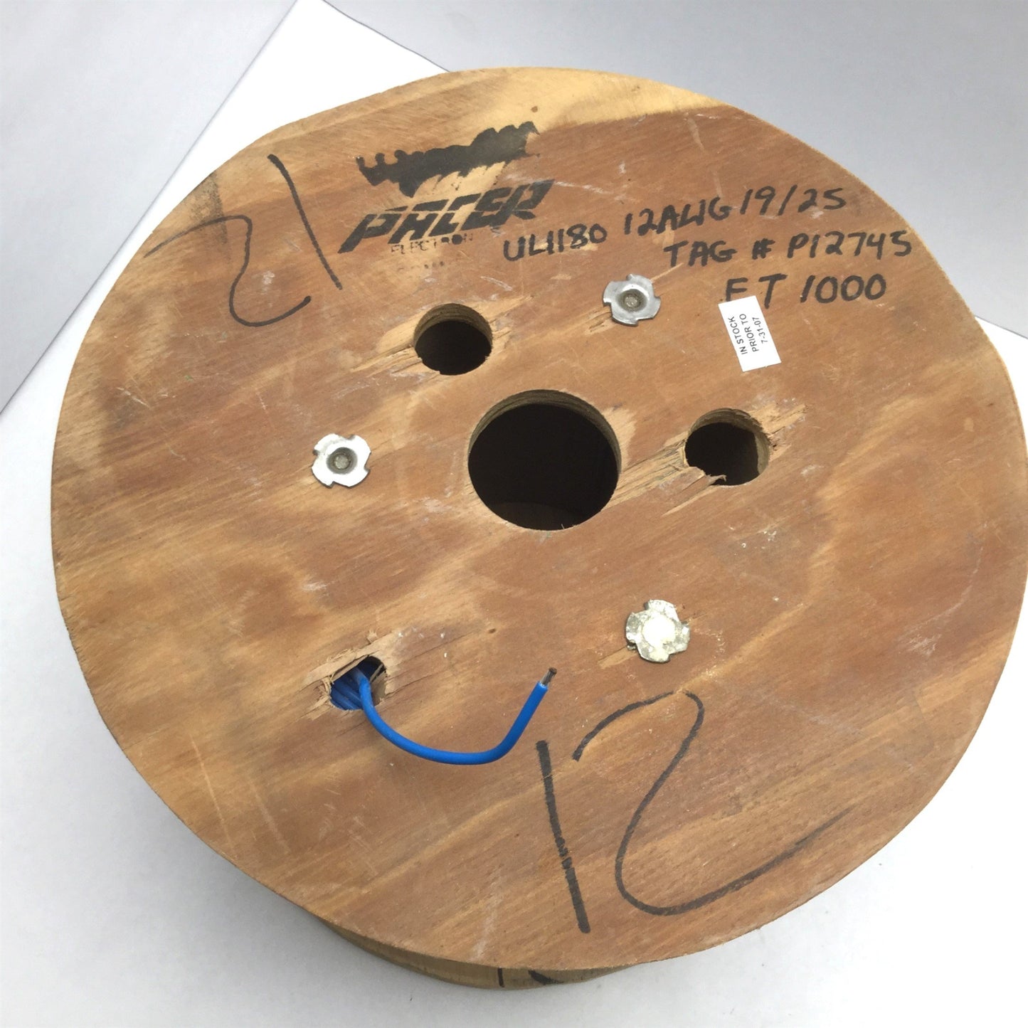 New – Open box Silver Plated Copper Electrical Wire, 12AWG, Rating: 300V, Length: ~800ft