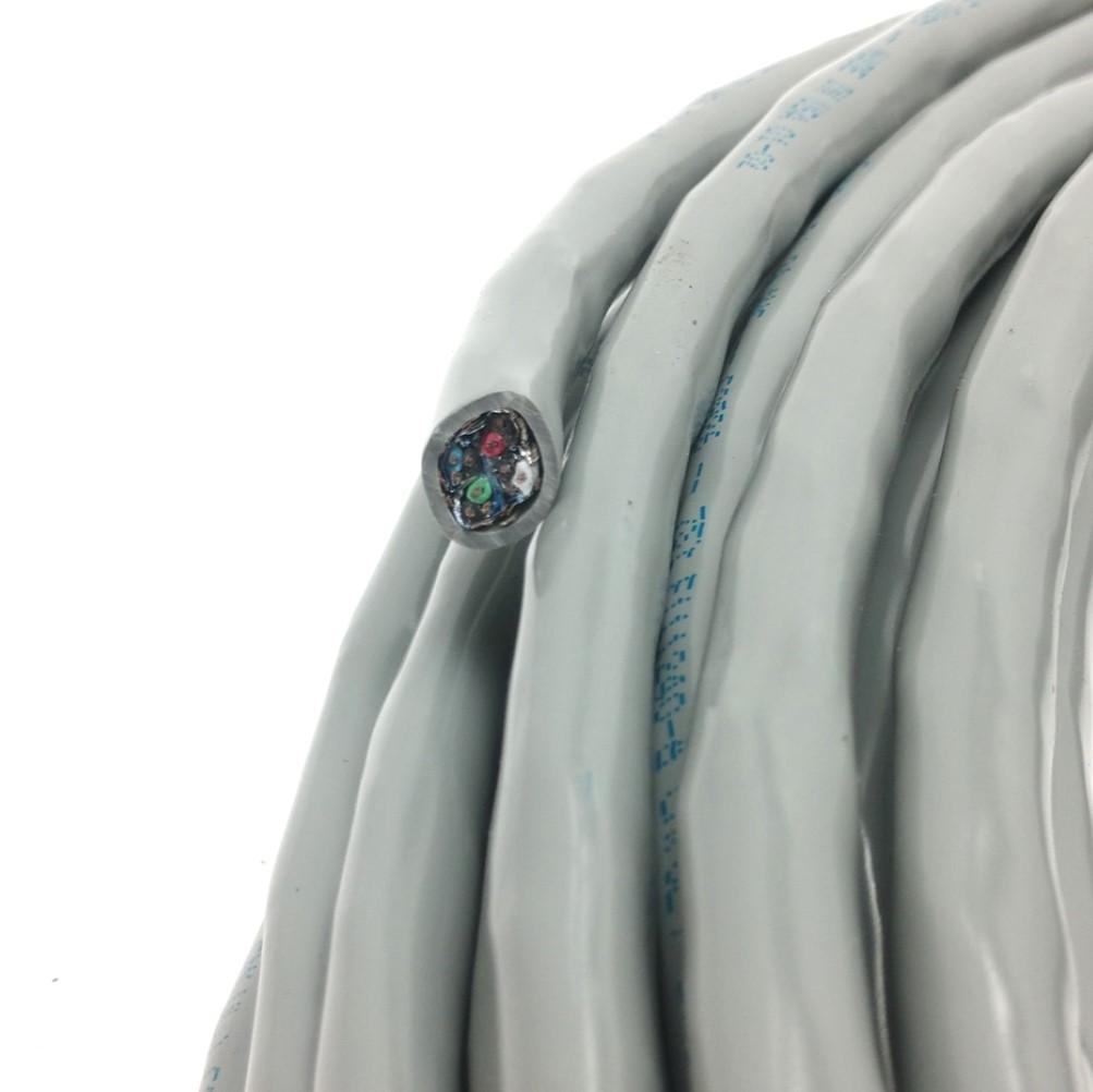 Used Carol C0926.38.10 Locap Cable, 4 Pair 24G Shielded, AWM Style 2493, Length: 100'