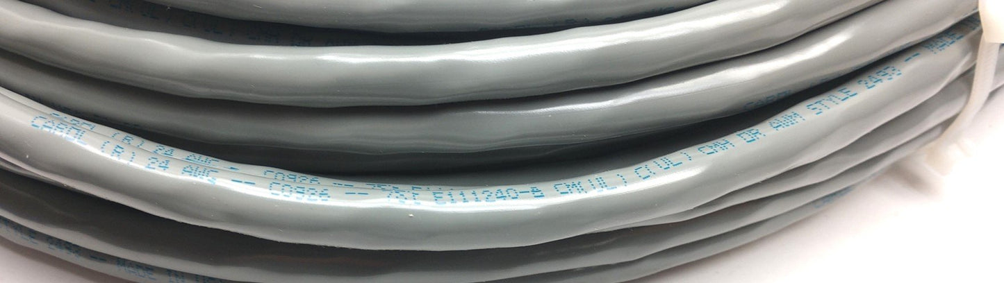 Used Carol C0926.38.10 Locap Cable, 4 Pair 24G Shielded, AWM Style 2493, Length: 100'