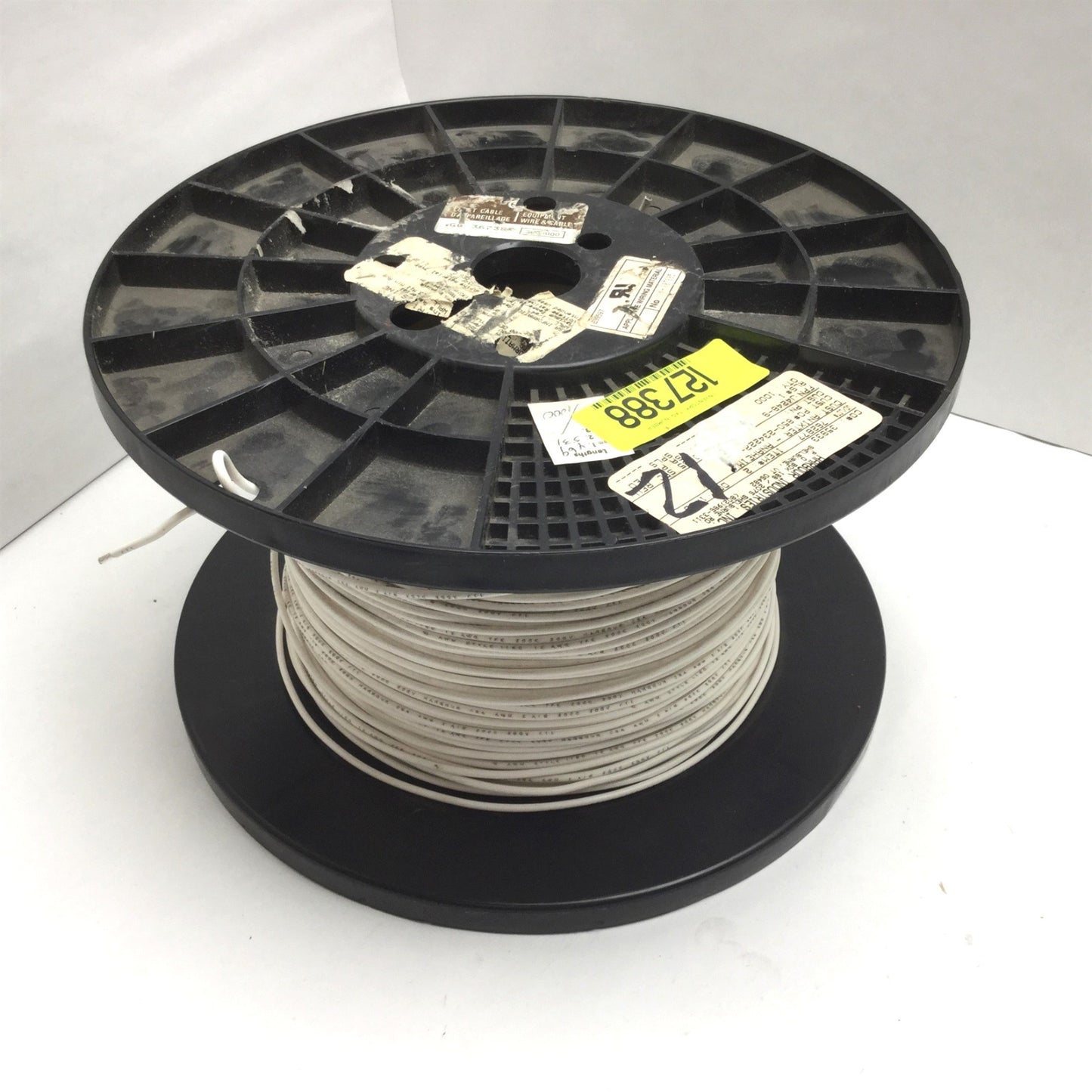 New – Open box Silver Plated Copper Electrical Wire, Length: ~800ft, 12AWG, Rating: 300V