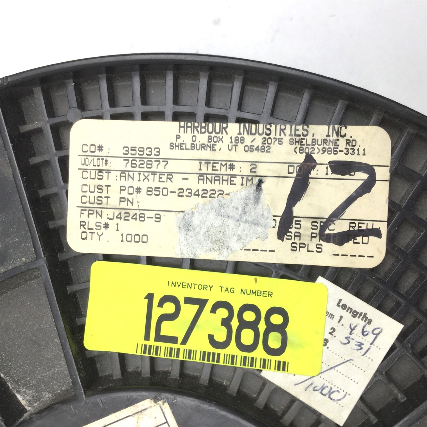 New – Open box Silver Plated Copper Electrical Wire, Length: ~800ft, 12AWG, Rating: 300V