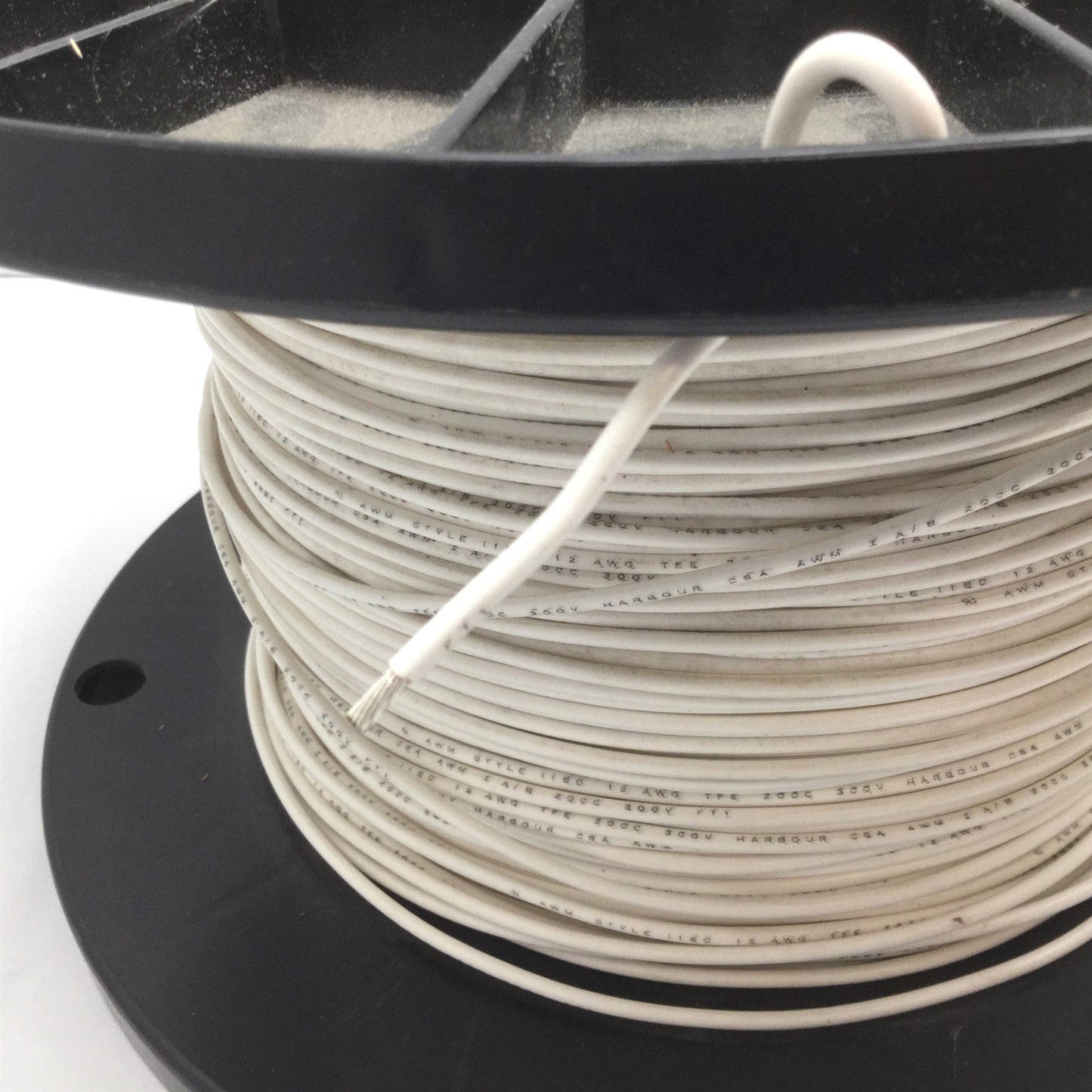 New – Open box Silver Plated Copper Electrical Wire, Length: ~800ft, 12AWG, Rating: 300V