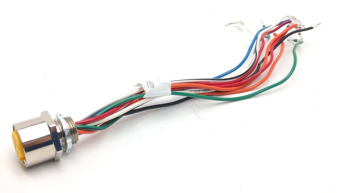 Used Turck U2-06857/RSF 106-0.3M/14.5/NPT W/LN Receptacle Cable 10-Pole