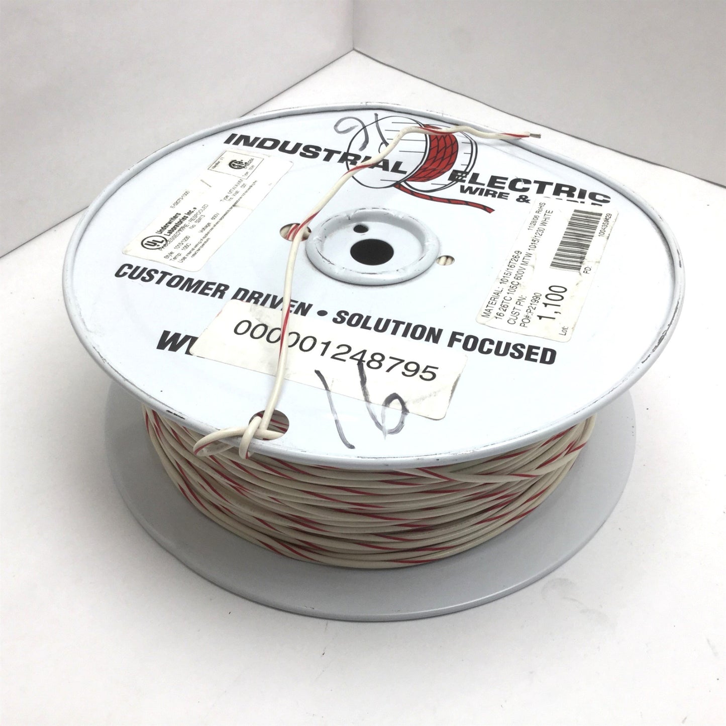 New – Open box Tinned Copper Electrical Wire, Length: ~1000 ft, 16AWG, 26 Strands, 600V