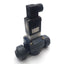Used Burkert 454573 Solenoid Diaphragm Valve, 2-Way, NC/NO, 7-87PSI, 1/2"NPT, 24VDC