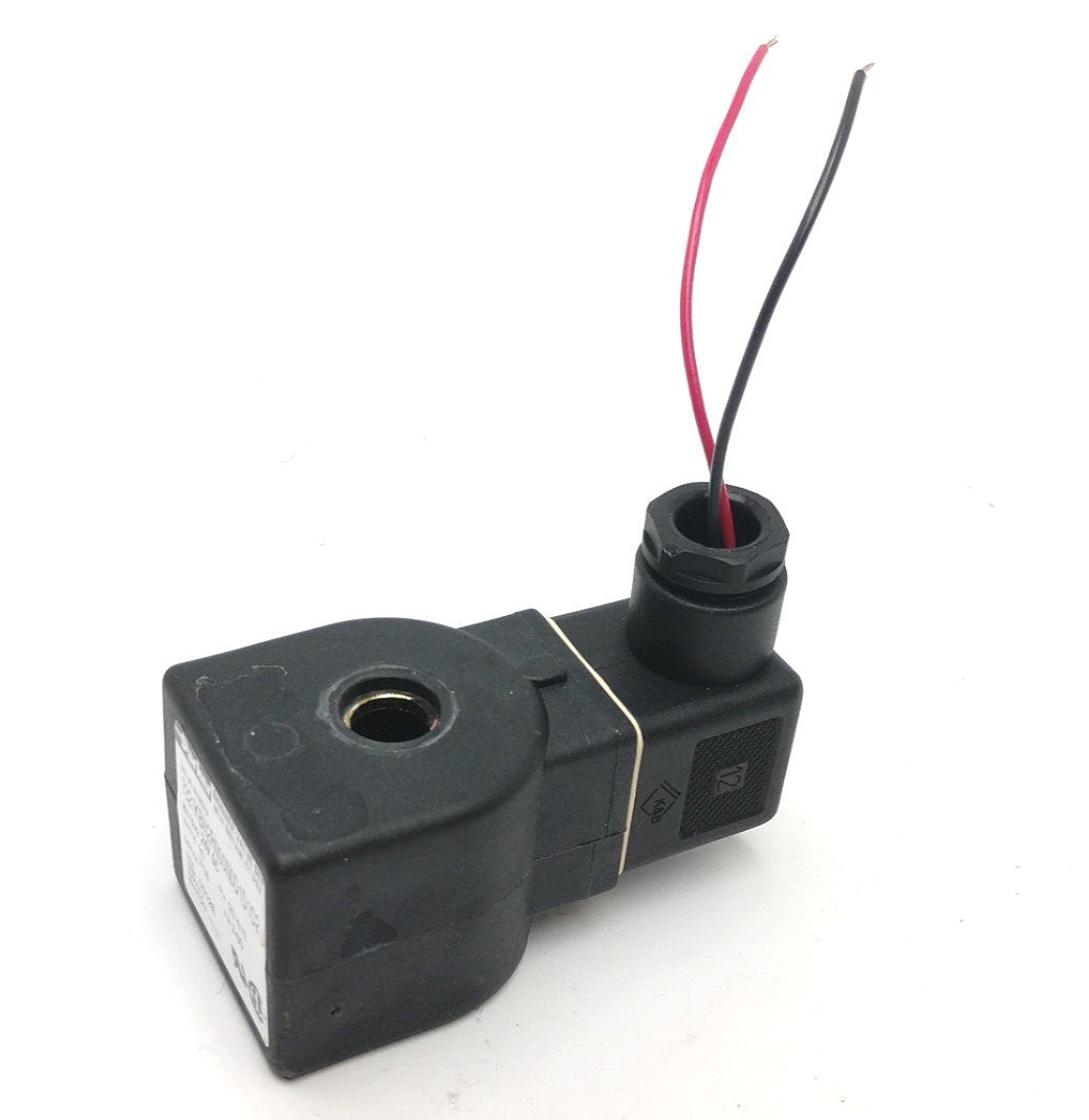 Used Parker 7321KBN2RN00N0D1D1C2 Skinner Solenoid Coil, Voltage: 24VDC, Two-Way