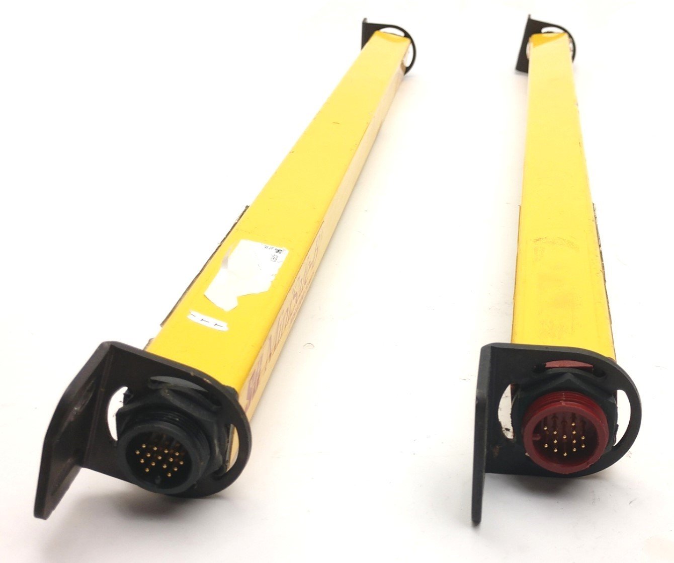 Used STI MiniSafe-B MS4300 Series R&T Light Curtains, Total Length: 24", Sensing: 20"