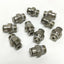 New – Open box Lot of 10 Weatherhead 1168x4Mx2PT Brass Pneumatic Push-In Fitting 4MM Tube 1/8PT