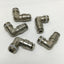 New – Open box Lot of 5 Weatherhead 1169x4Mx2PT Pneumatic Push-In Elbow Fitting 4MM Tube 1/8PT