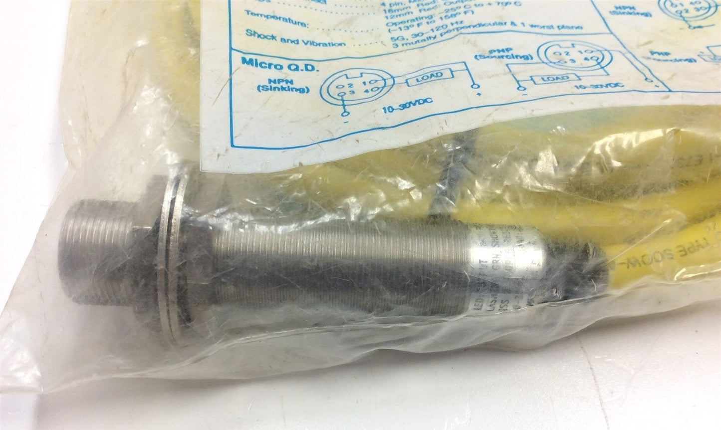New Allen-Bradley 871TM-DF3NP18-H2 Series A Proximity Sensor 10-30VDC 10 Hz, 3mm
