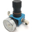 Used Festo PA6-GF-30 Pneumatic Regulator, w/Gauge: 1-11bar, 1/4" NPT, Max : 200 PSI