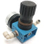 Used Festo PA6-GF-30 Pneumatic Regulator, w/Gauge: 1-11bar, 1/4" NPT, Max : 200 PSI