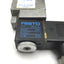 Used Festo MFH-3-1/8 Solenoid Valve, 2-Position 3-Way, Ports: G 1/8, 24VDC 4.5W