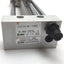 Used SMC NCDY2S10H-1500B Rodless Cylinder, Stroke: 15", Bore: 3/8", 100psi Max