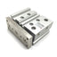 Used SMC MGPL25N-30 Guided Cylinder, Bore: 25mm, Stroke: 30mm, Ports: 1/8" NPT