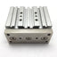 Used SMC MGPL25N-30 Guided Cylinder, Bore: 25mm, Stroke: 30mm, Ports: 1/8" NPT