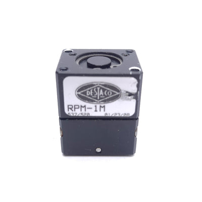 Used Destaco Robohand RPM-1M Micro Parallel Pneumatic Gripper 3.2mm Stroke, 40-100psi