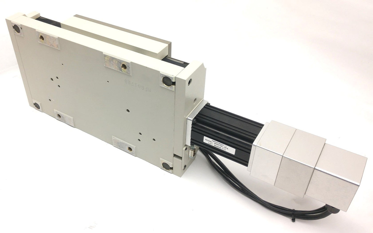 Used Aerotech ATS20010-U-40P Mechanical Bearing Ball-Screw Linear Stage 100mm w/Motor