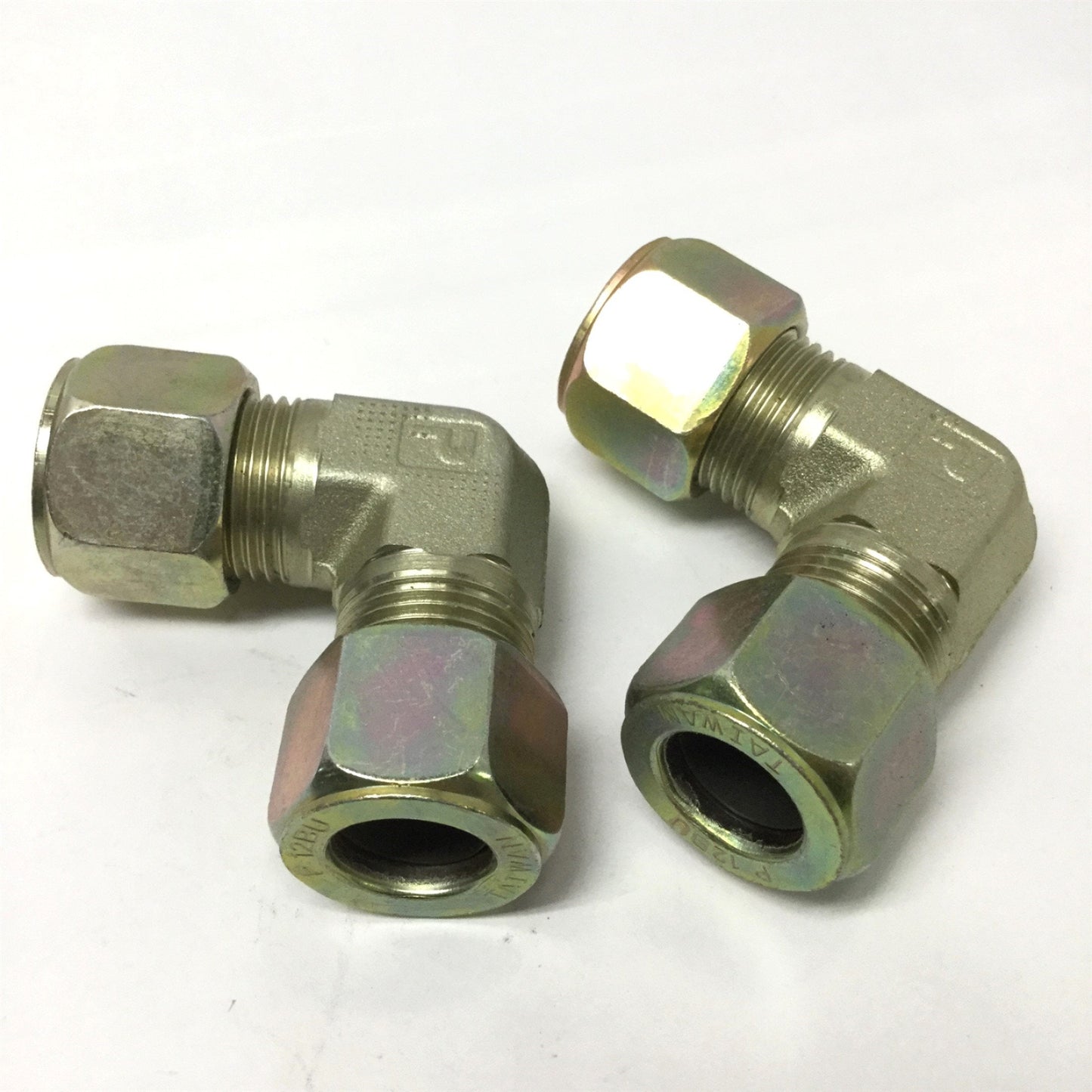 New – Open box Lot of 2 Parker 12 EBU-S Ferulok Hydraulic Flareless Union Elbow 3/4" Tube