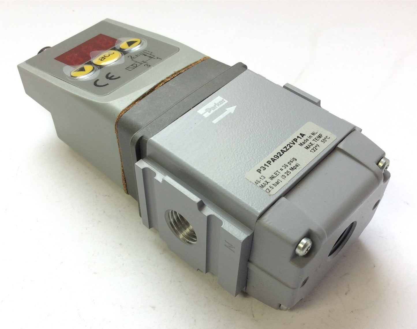 New Parker P31PA92AZ2VP1A Pneumatic Proportional Regulator 1/4 NPT, 0-29 PSIG, 24VDC