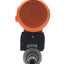 Used GF Type 233 Pneumatically Actuated Ball Valve, 3/8"NPT, 100PSI Control, NC, PVC
