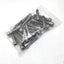 Used Lot of 28 1/2"-13 Socket Head Screws, Material 316 Stainless Steel, 1.75" Thread